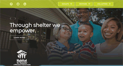 Desktop Screenshot of habitatwfc.org