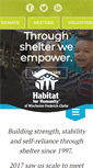 Mobile Screenshot of habitatwfc.org
