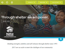 Tablet Screenshot of habitatwfc.org